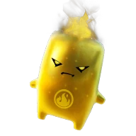 Gold Fire Sprite