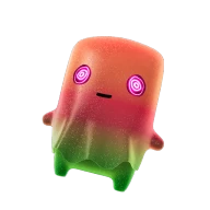 Gummy Ghost Sprite
